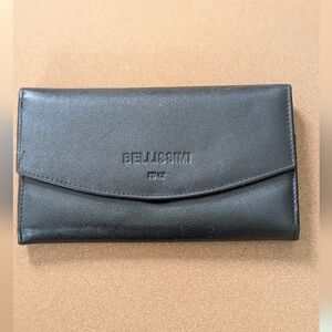 Bellissimi Black Leather Wallet‎